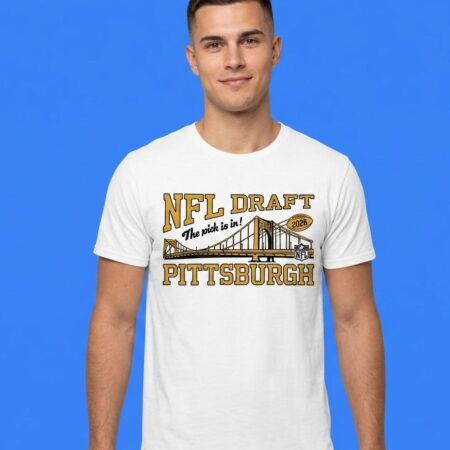Pittsburgh Steelers 2026 NFL Draft: "The Pick Is In" Shield Tee