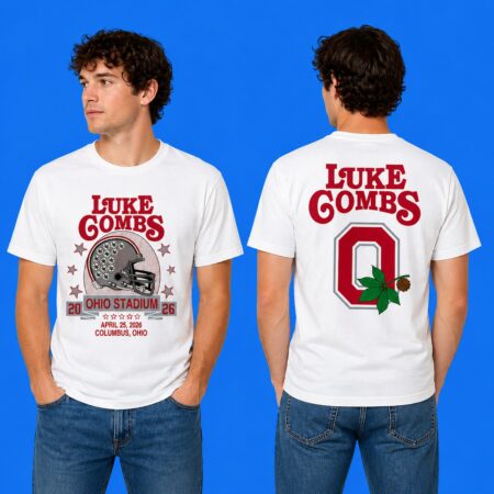 Ohio State Buckeyes x Luke Combs: 2026 "My Kinda Saturday Night" Tour Tee