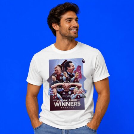 Aston Villa Europa League Winners 2025-26 Football Shirt