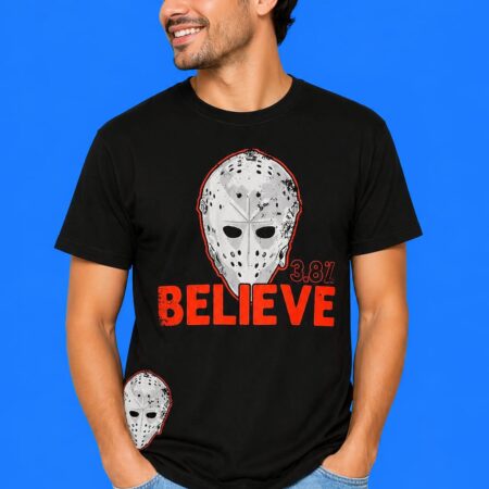 Bernie Parent "Believe Mask" Philadelphia Flyers Legend Shirt