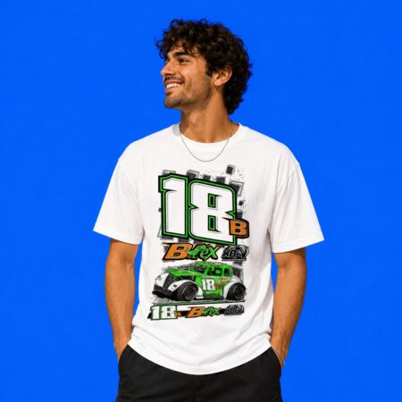 Brexton Busch #18B Legend 2-Sided Graphic T-Shirt