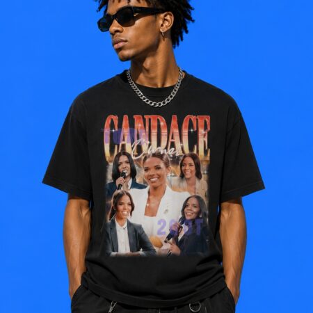 Candace Owens Free Speech Statement Graphic Shirt – Political Culture Tee