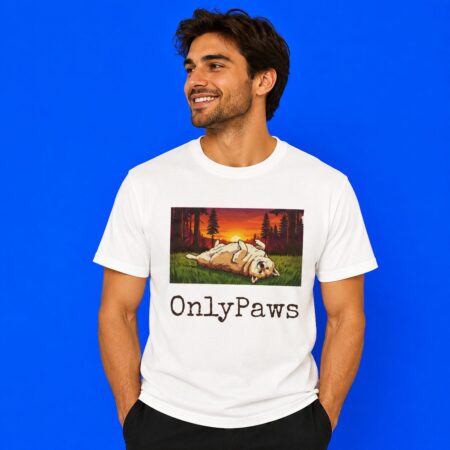 Cory The Corgi OnlyPaws Sunset Dog Lover Shirt