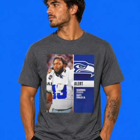 Dante Fowler Jr. Seattle Seahawks Official Signing Announcement Shirt