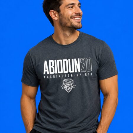 Deborah Abiodun #20 Washington Spirit NWSL Jersey Shirt