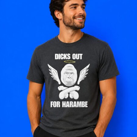 Dicks Out For Harambe Anniversary Funny Meme Shirt