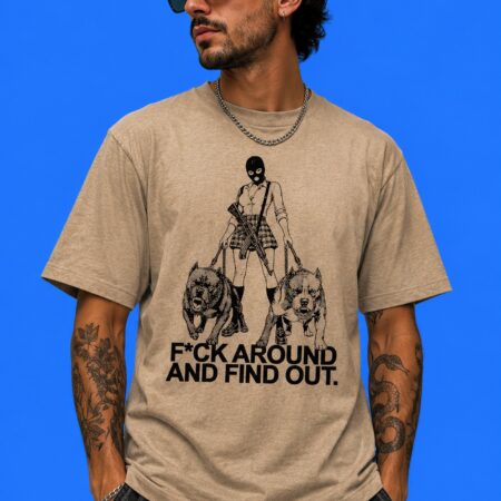 FAFO "Fuck Around And Find Out" Bulldog Graphic Tee