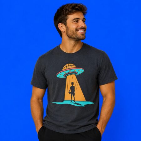 Fiesta Alien Landing San Antonio Spurs Basketball Shirt