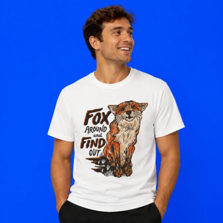Fox Around And Find Out Funny Animal Pun Shirt