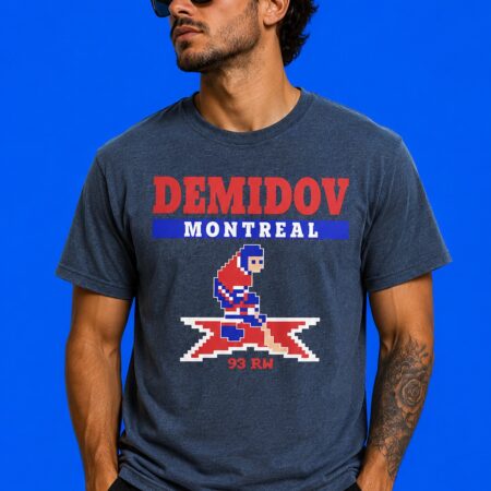 Ivan Demidov 93 Montreal Canadiens Retro RW Hockey Fan Shirt