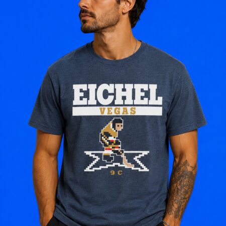 Jack Eichel 9 Vegas Golden Knights Elite Captain Retro Hockey Shirt