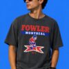Jacob Fowler 32 Montreal Canadiens Goalie Heritage Retro Tee