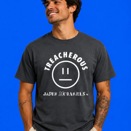 Jaden McDaniels Treacherous 2 Sided Graphic Tee – Minnesota Basketball Fan Gear