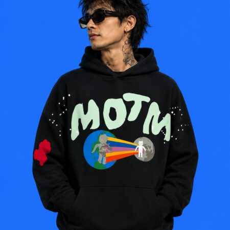 Kid Cudi Moon Man Inspired Sci-Fi Graphic Hoodie – Outer Space Streetwear