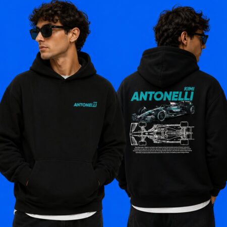 Kimi Antonelli F1 Rising Star Racing Fan Apparel – Next Gen Driver Tee