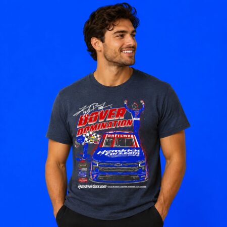 Kyle Busch 1985-2026 Dover Domination Signature Shirt