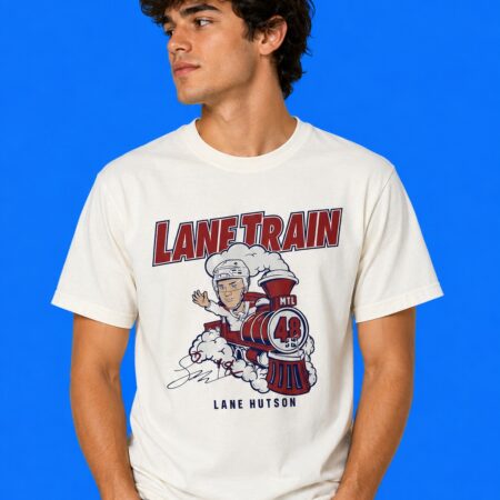 Lane Hutson "Lane Train" Montreal Canadiens Signature Tee