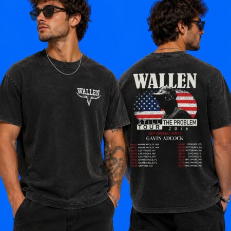 Morgan Wallen 2026 Tour Vintage Style Bootleg Tee – Country Music Concert Shirt