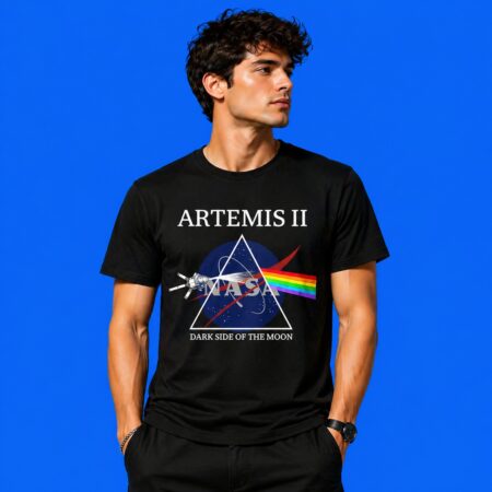 NASA Artemis II Around The Moon And Back April 2026 Mission Shirt