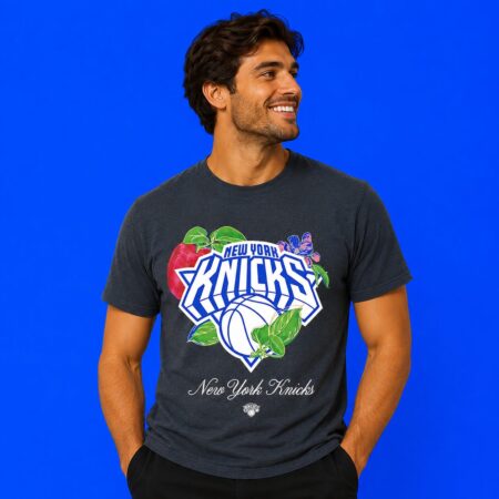 New York Knicks Lifestyle Capsule Floral Fruit Apparel Shirt