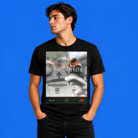 Official Preston Stout Oklahoma State Big 12 Golf Champion Poster Shirt