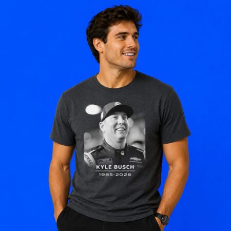 Rest In Peace Kyle Busch 1985-2026 Racing Tribute Shirt