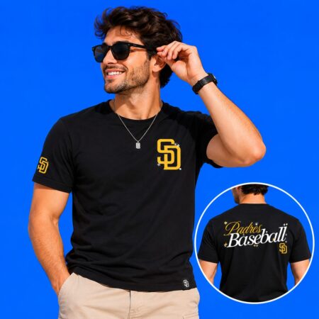 San Diego Padres Baseball Flowers MLB 2026 2-Sided Shirt
