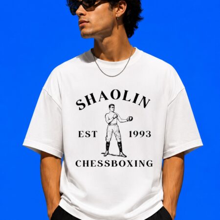 Shaolin Chessboxing Est 1993 Vintage Martial Arts Hip Hop Shirt