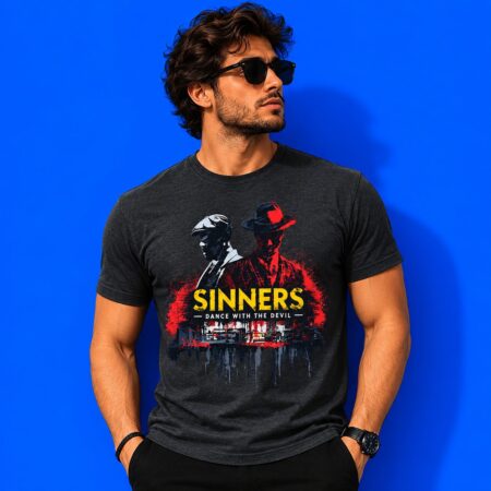 Sinners Dance With The Devil Dark Art Graphic Shirt