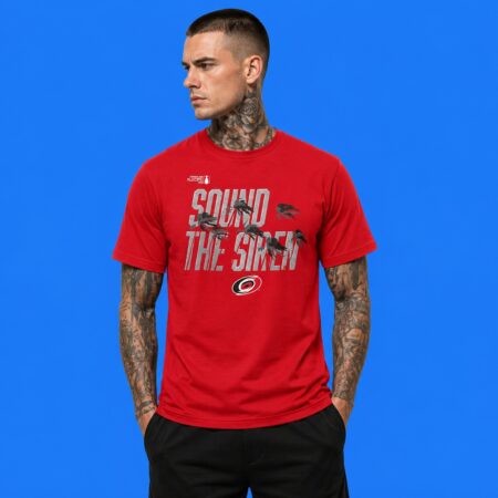 "Sound The Siren" Carolina Hurricanes 2026 Stanley Cup Playoffs Shirt