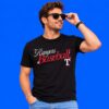 Texas Rangers Baseball Flowers MLB 2026 2-Sided Shirt