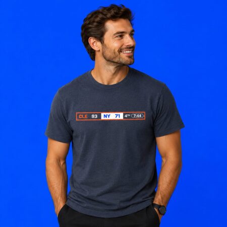 The Comeback Scorebug Cleveland 93 New York 71 Fan Shirt
