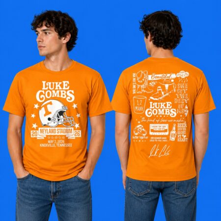Vols x Luke Combs "My Kinda Saturday Night" 2026 Tour Shirt