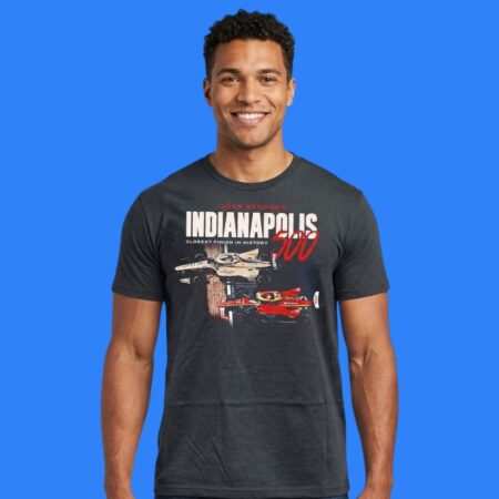 0233 Seconds Indianapolis 500 Closest Finish In History Tee