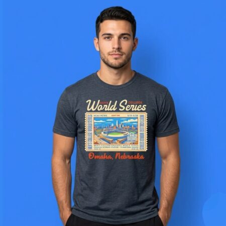 2026 Men's College World Series Ticket Stadium Tee
