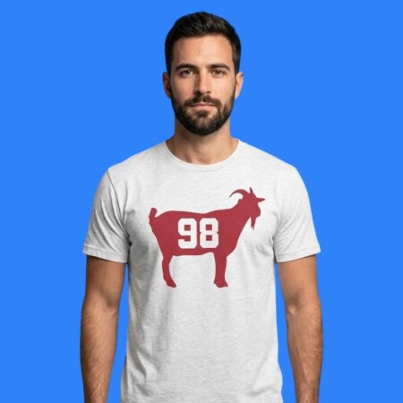 98 Goat Jordy Frahm Nebraska Football Shirt