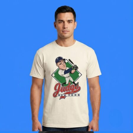 Aaron Judge Yankees Slugger Caricature Shirt