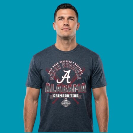 Alabama Crimson Tide 2026 NCAA DI Baseball Super Regionals Shirt