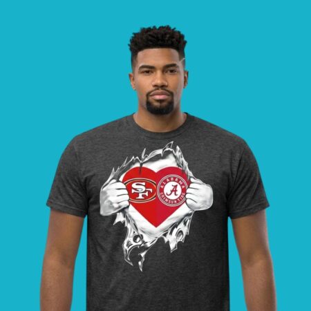 Alabama Crimson Tide SF 49ers Scratch Tee
