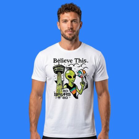 Alien San Antonio Spurs Believe This Basketball Shirt