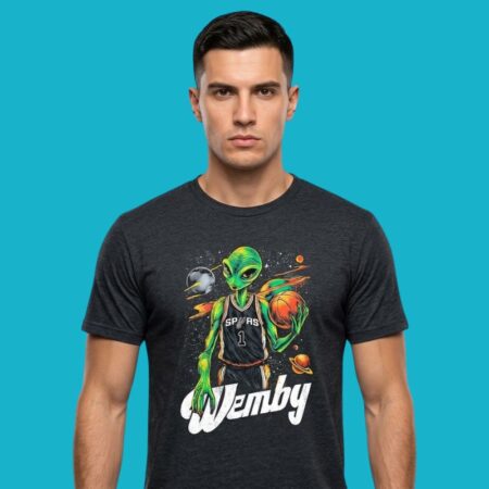 Alien Wemby Spurs Victor Wembanyama Graphic Shirt