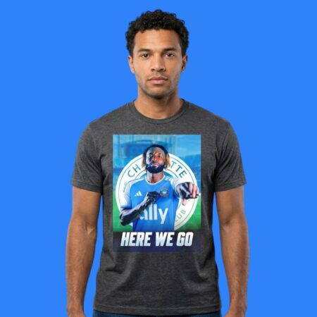 Allan Saint-Maximin To Charlotte FC Here We Go Graphic Tee