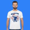 America Cat Party Like It's 1776 Astronaut Shirt
