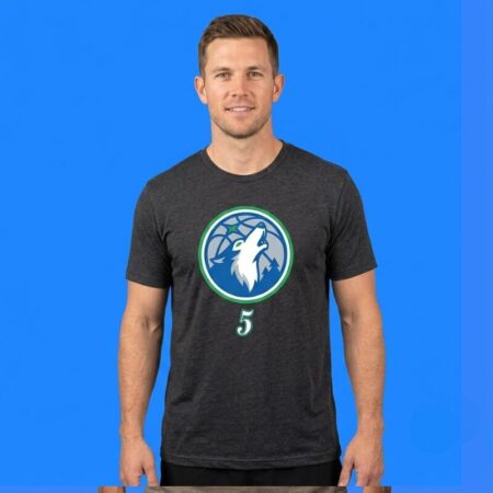 Anthony Edwards 5 Minnesota Timberwolves 2-Sided Shirt