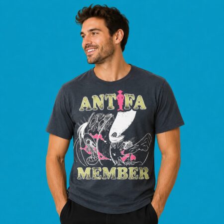 Antifa Member Graphic Vintage Shirt