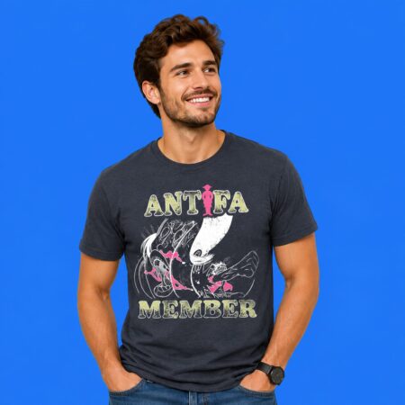Antifa Member Vintage Graphic Shirt