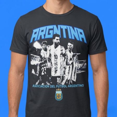 Argentina Messi And Team Football Association Shirt