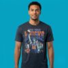 Ariel Hukporti New York Knicks Statue Of Liberty Skyline Shirt