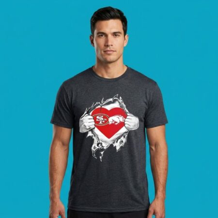 Arkansas Razorbacks SF 49ers Scratch Tee