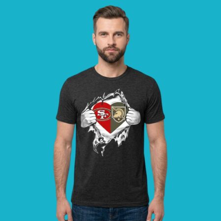 Army Black Knights SF 49ers Scratch Tee